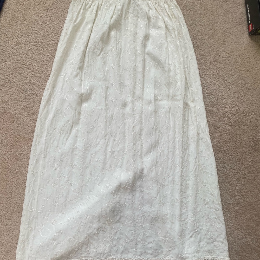 Vintage Margot Lea off white/cream laced skirt